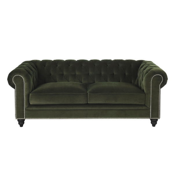 Canapé Chesterfield en velours