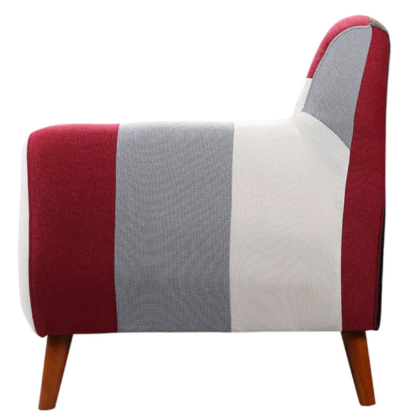 Canapé rétro à motifs – Image 3