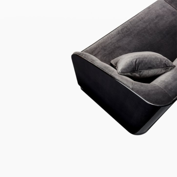 Canapé en velours luxueux – Image 3